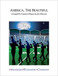 America the Beautiful Marching Band sheet music cover Thumbnail